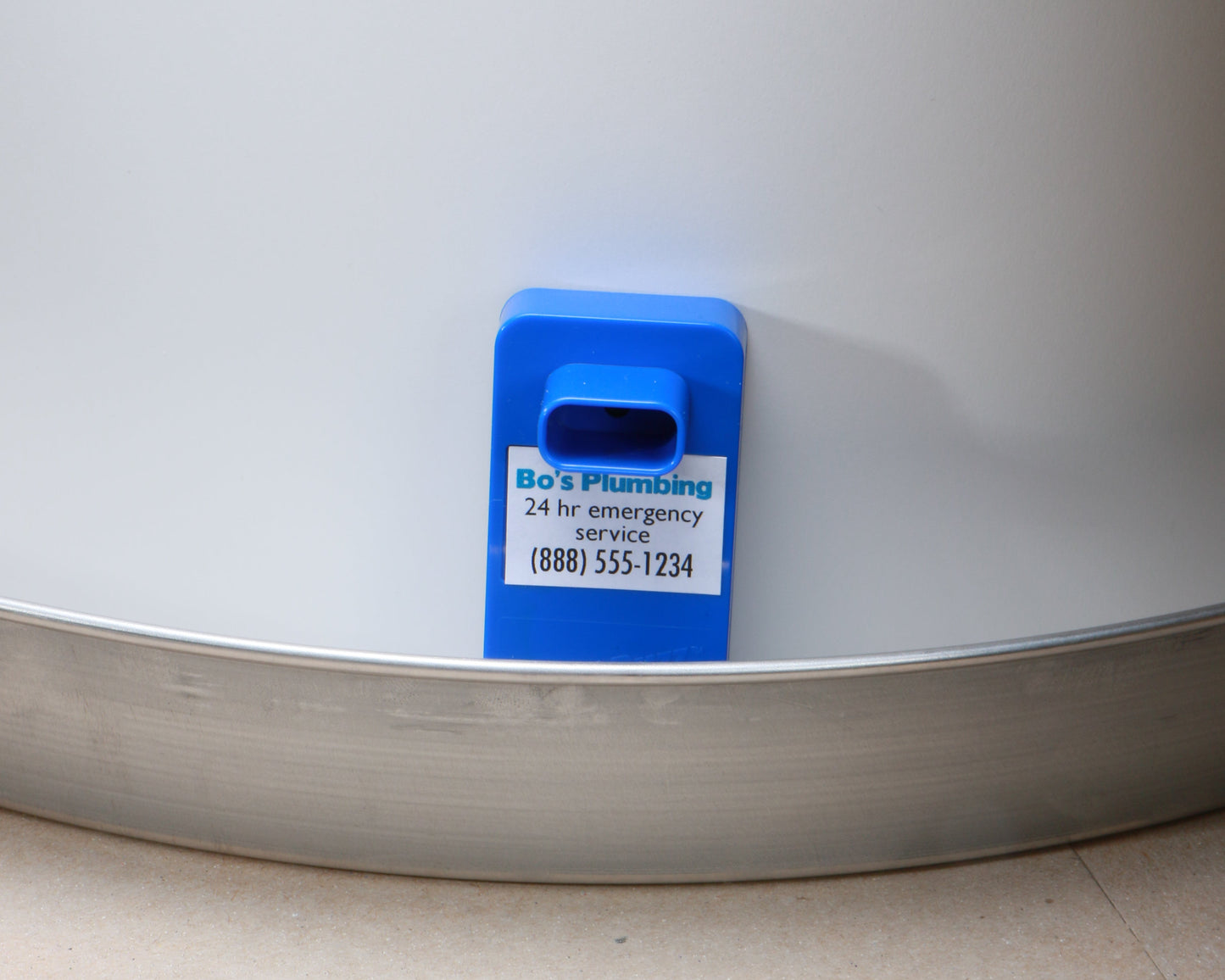 Flood Buzz® Blue: Water Leak Alarm for Water Heater Pans - 1 & 5 Packs