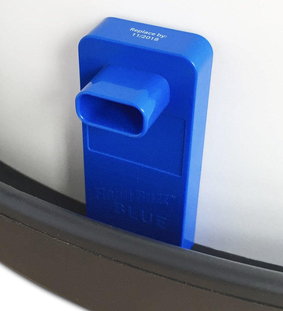 Simple low-cost solution to costly water damage. Flood Buzz are small water leak alarms placed in likely leaky spots throughout your home. At the drop of water, the alarm sounds, alerting you to a leak and avoiding expensive water damage.