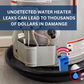 Flood Buzz™ Blue: Water Leak Alarm for Water Heater Pans